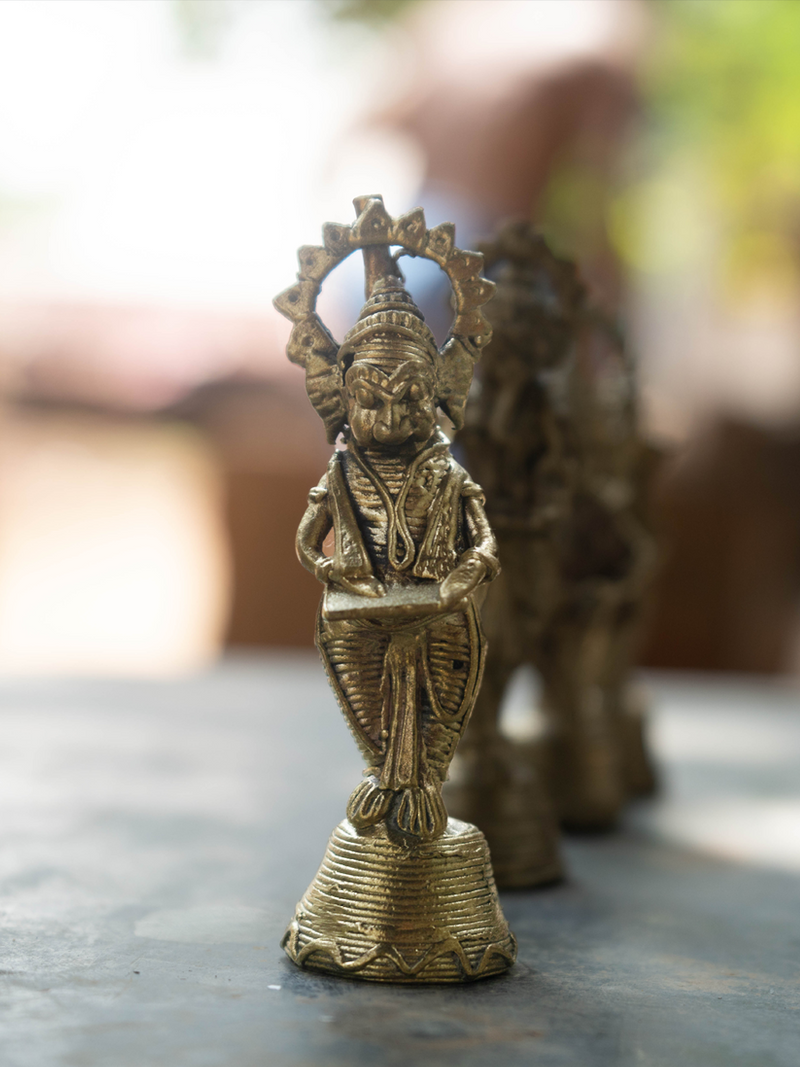 Avatar of Lord Ganesha: Dhokra Handicraft by Kunal Rana