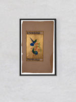A Mughal Miniature of Hummingbirds by Mohan Prajapati