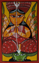 Buy Maa Durga with Mahishasura: Bengal Pattachitra