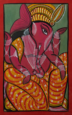 Buy Portrayal of Lord Ganesha in Bengal Pattachitra by Manoranjan Chitrakar