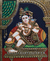 Baal Krishna Leela, Tanjore Painting for sale