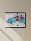 Shop Babu Biwi in a Car: Kalighat by Bhaskar Chitrakar