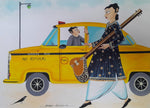 Shop Babu on the Road in Kalighat by Bhaskar Chitrakar