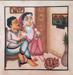 Tales of Family:Kalighat Art by Bapi Chitrakar