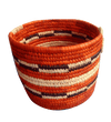 Buy Basket with Stripped pattern In sabari Grass Work By Dipali Mura