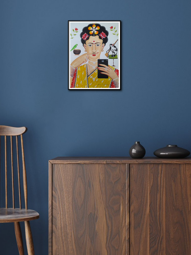 Biwi as Frida Kahlo in Kalighat for sale