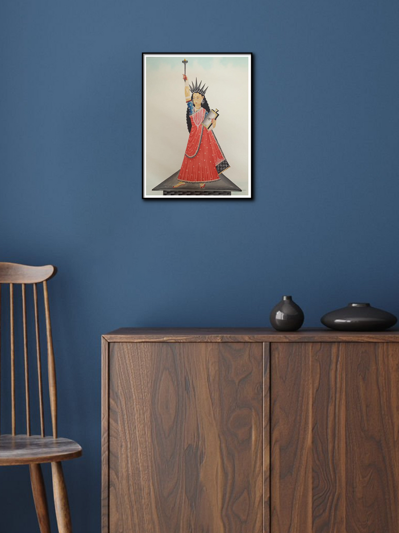 Biwi as Statue of Liberty in Kalighat for sale
