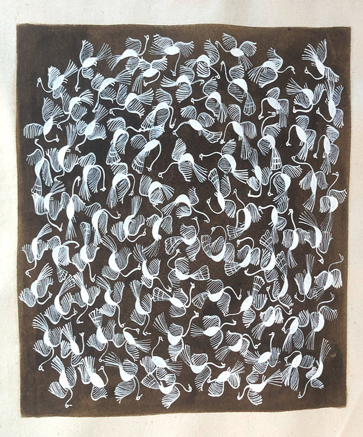 Birds, Warli Art by Dilip Bahotha Thumbnail