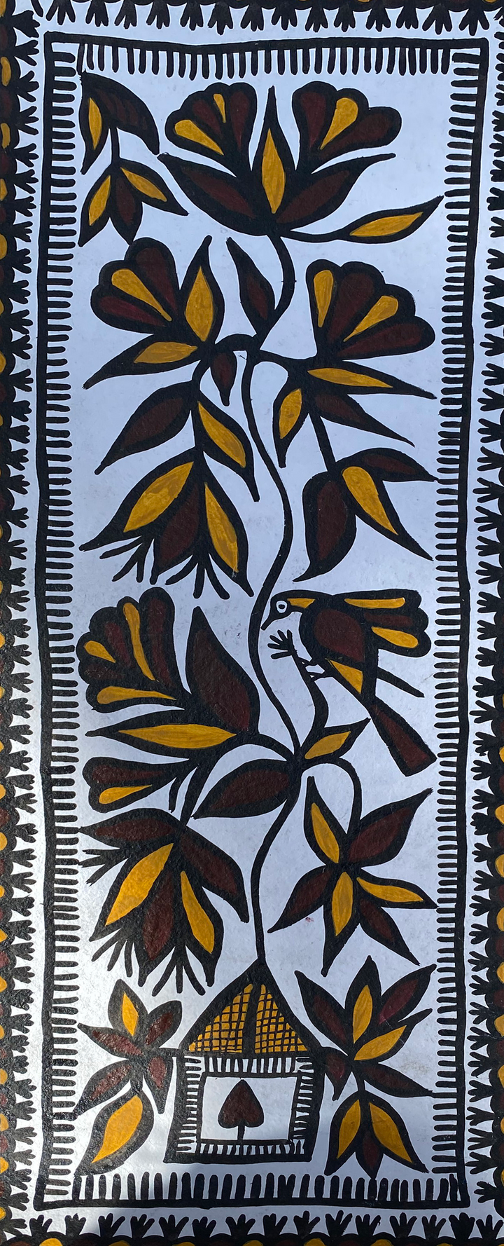 Birds and Flowers in Sohrai by Manikchand Mahto Thumbnail