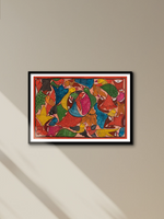 Buy Birds in Bengal Pattachitra by Swarna Chitrakar