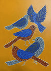Birds, Gond Painting by Venkat Shyam