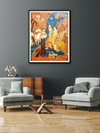 Birth of Unicorn Kerala Mural for sale