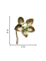 Blooming flower in Brass artwork for sale