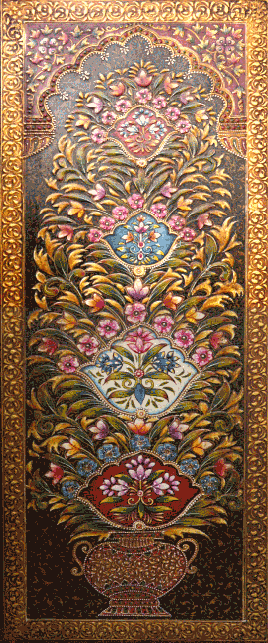 Botanical in Usta Miniature by Pankaj Kumar Thumbnail