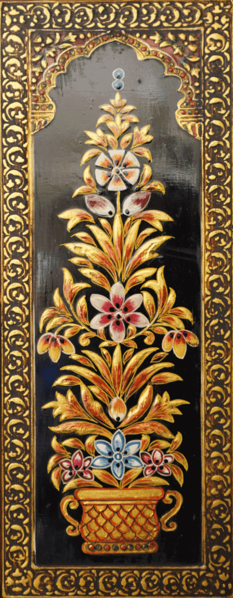 Botanical in Usta Miniature by Pankaj Kumar Thumbnail