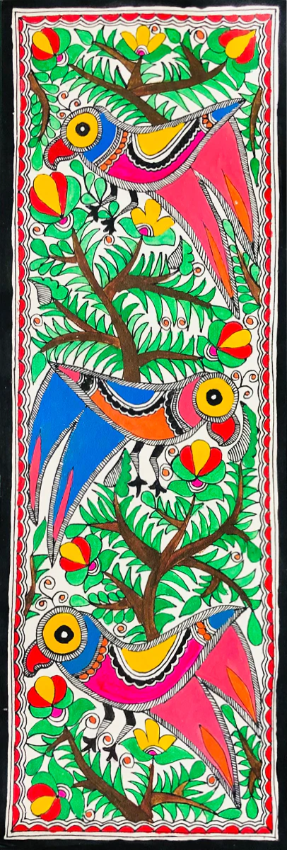 Bountiful Melody: Splendor amidst the lush tree by Ambika Devi Thumbnail