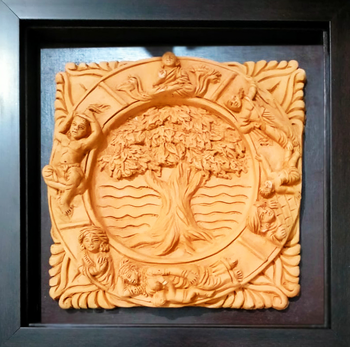 Buddher Jibonchakra: Buddha's Lifecycle in Terracotta by Dolon Kundu Thumbnail