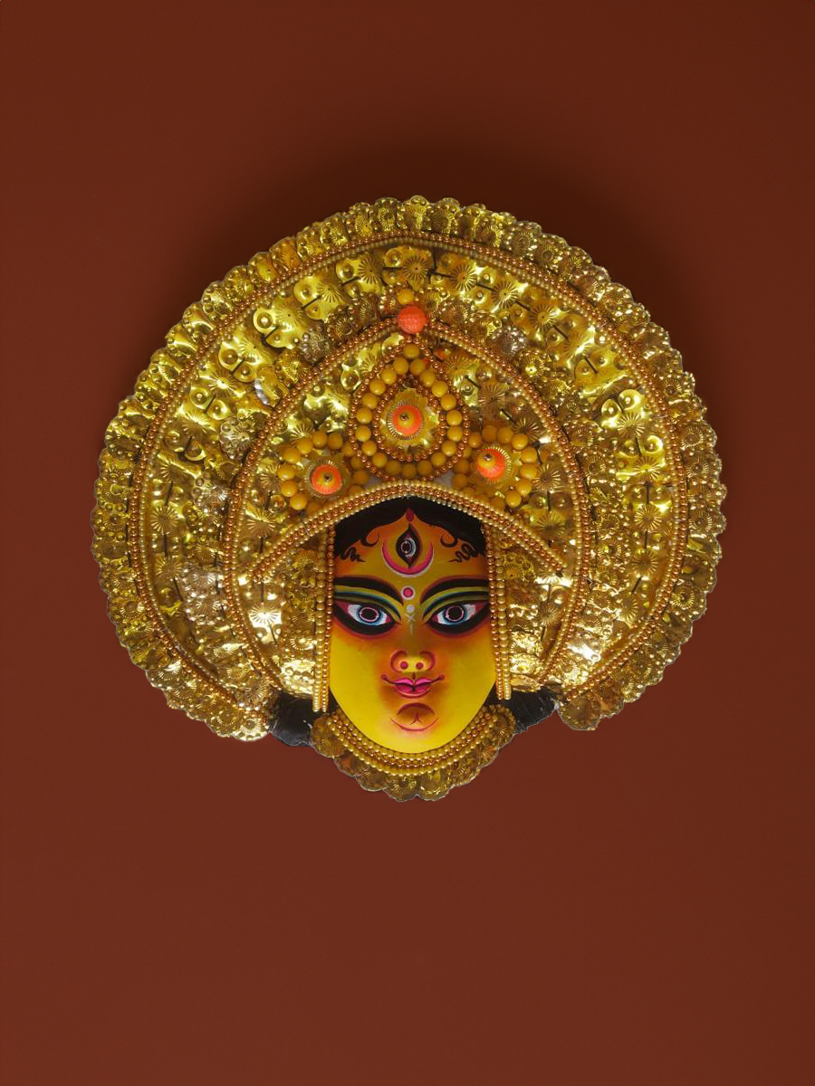 Shop Devi Durga in Chhau Mask by Dharmendra Sutradhar