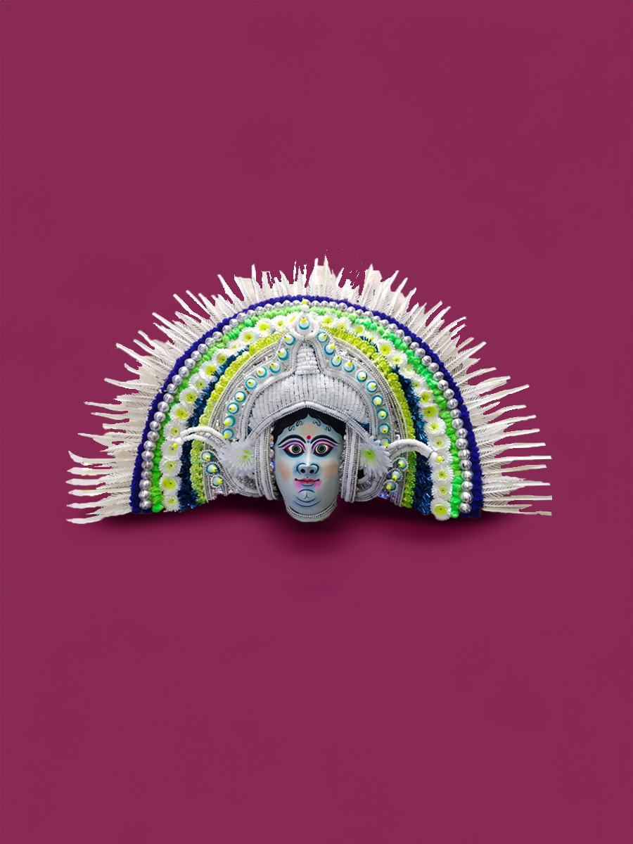 Shop Maa Saraswati in Chhau mask by Dharmendra Sutradhar
