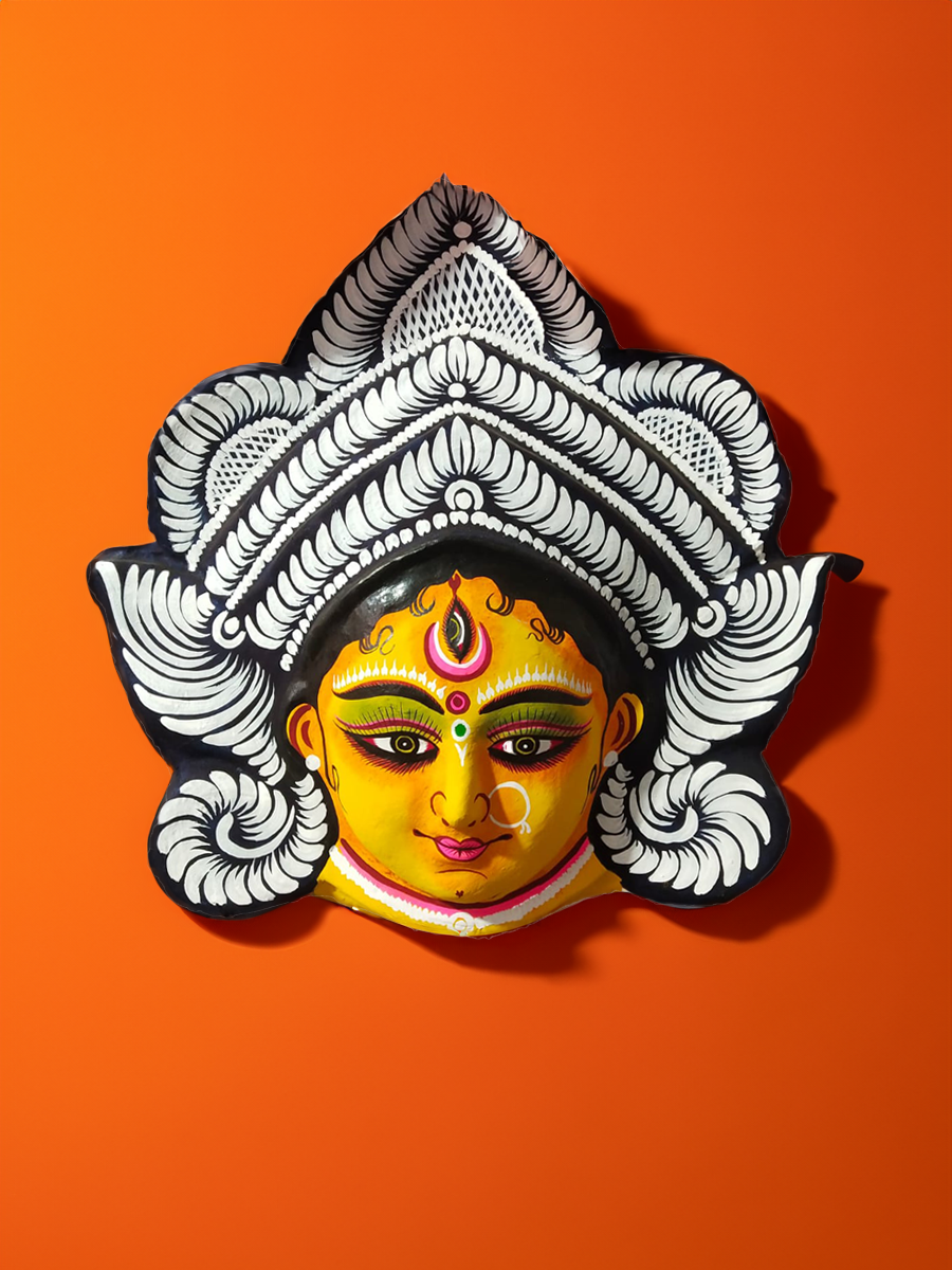 Shop Durga in Chhau mask by Dharmendra Sutradhar