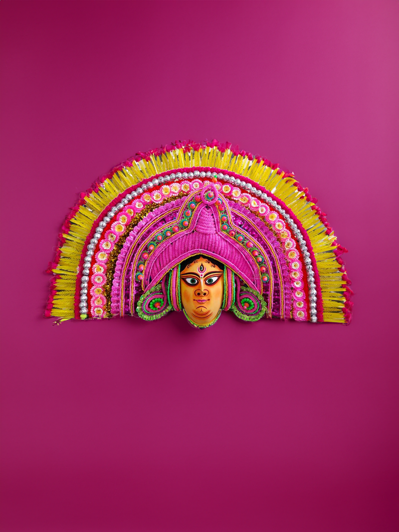 Buy Maa Durga in Chhau Mask by Dharmendra Sutradhar