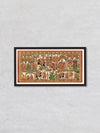 Celebration of Kulu Pabuji’s Tales of Victory, Phad Painting by Kalyan Joshi