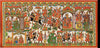 Buy Celebration of Kulu Pabuji’s Tales of Victory, Phad Painting by Kalyan Joshi
