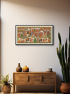 Celebration of Kulu: Pabuji’s Tales of Victory, Phad Painting by Kalyan Joshi