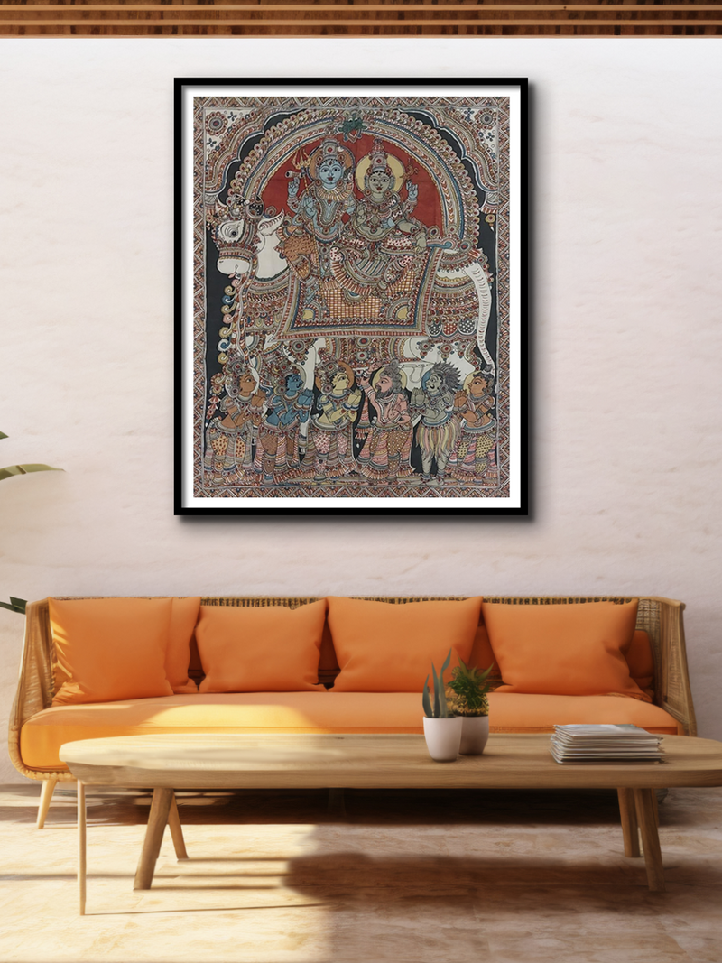 Buy Celestial Bliss of Shiva and Parvati