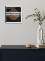 Celestial Commute: Warli by Dilip Bahotha