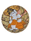 Lord Ganesh Kalamkari Cloth Painting