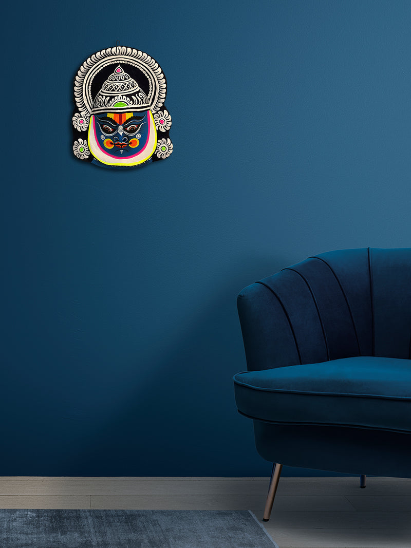 Buy Blue Face Chhau mask Online