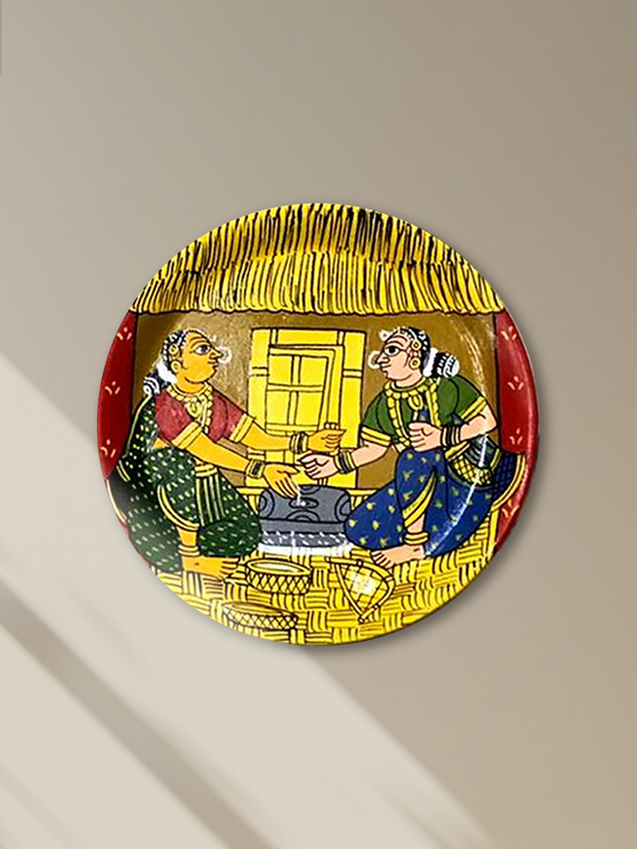 Shop Cheriyal Wall Plates by Sai Kiran