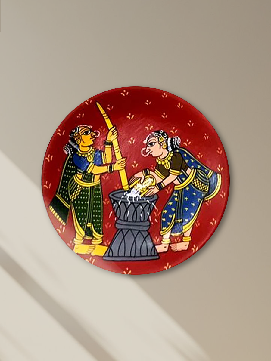 Shop Cheriyal Wall Plates by Sai Kiran