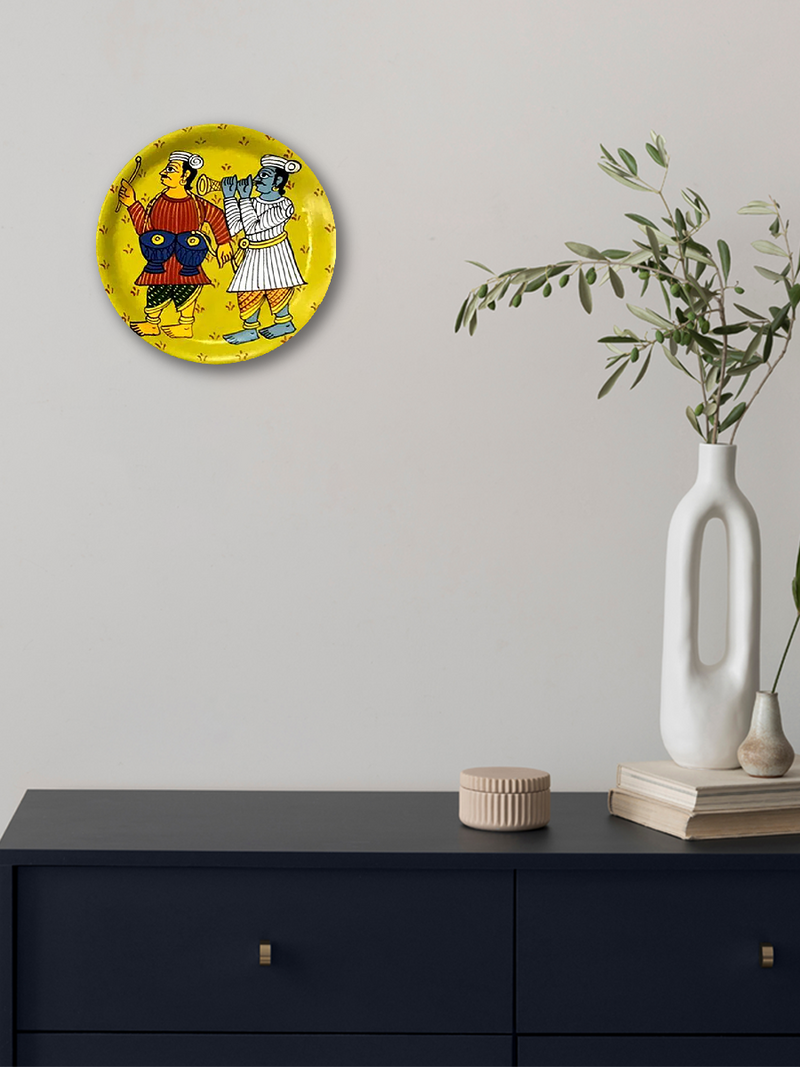 Cheriyal Wall Plates by Sai Kiran for sale