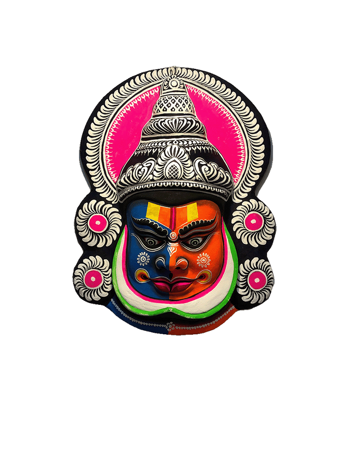 Chiaroscuro Chronicles: The Enigmatic Bicolor Chhau Masks by Dharmendra Sutradhar Thumbnail