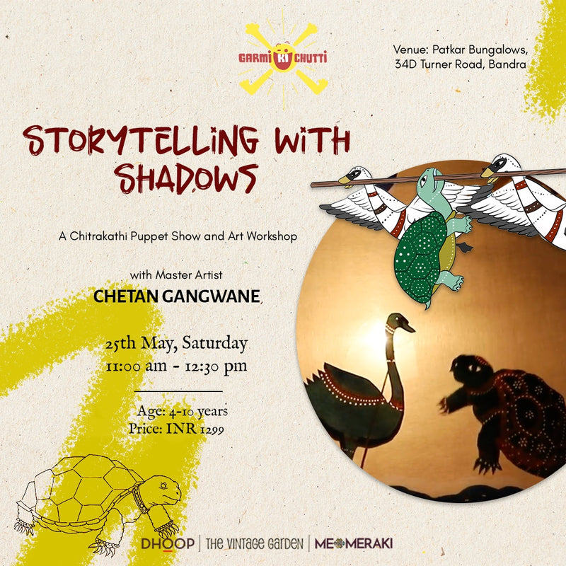 Storytelling with Shadows: A Chitrakathi Puppet Show and Art Workshop