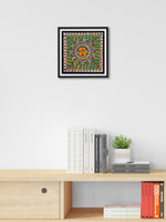 Shop Circle of Beauty – Concentric intricacy, Madhubani Painting by Ambika Devi