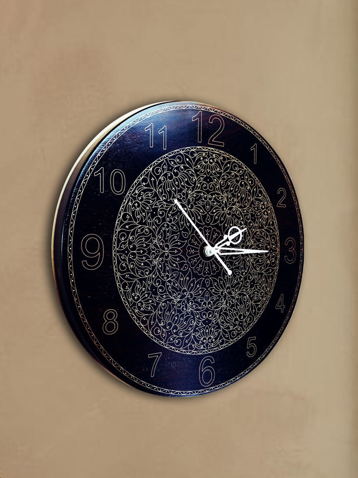 Clock in Tarkashi by Mohan Lal Sharma Thumbnail