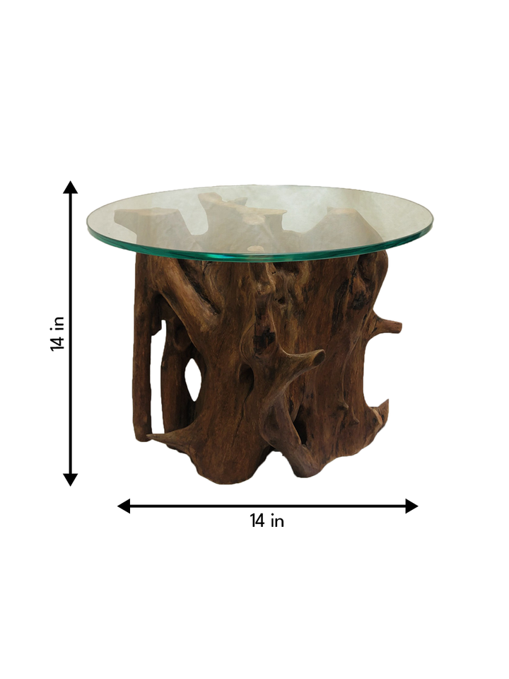 Coffee table in Driftwood craft by Suresh Pant Thumbnail