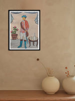 Colonial Elegance in Kalighat by Hasir Chitrakar