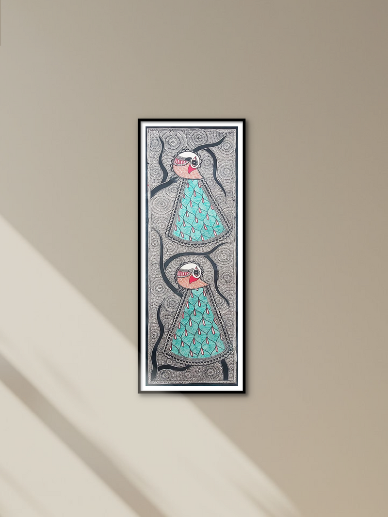 Shop Colourful Peacocks in Madhubani