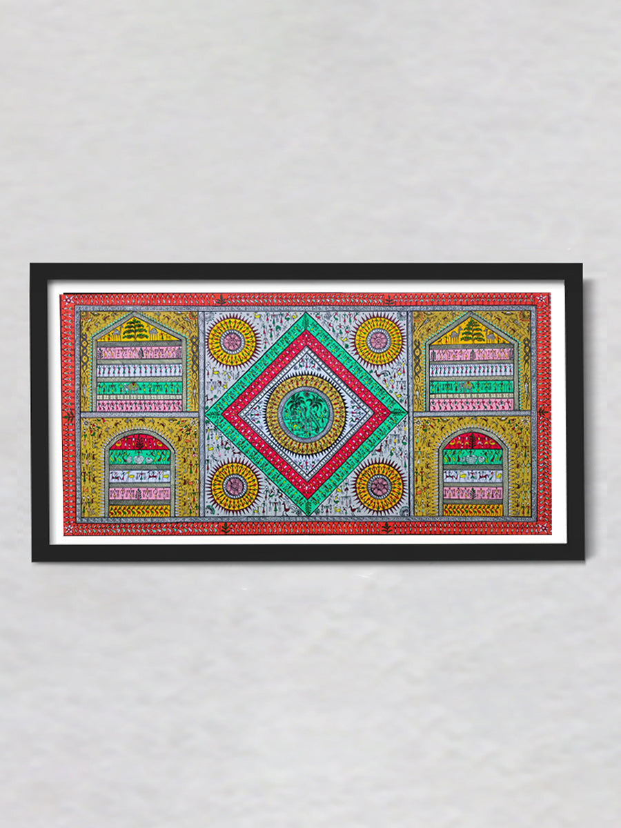 Buy Colours of Heritage: Rhythms of the Saura Painting by Purusottam Swain
