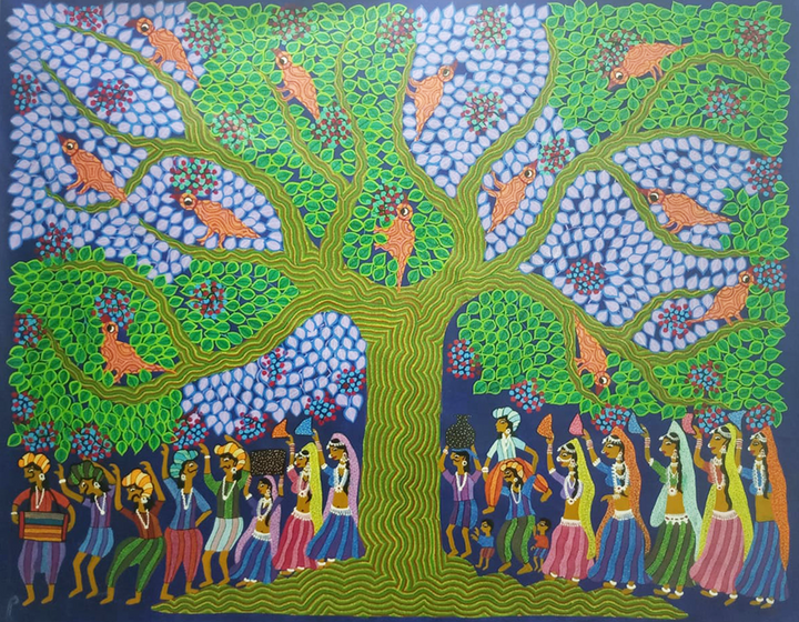 Community in Bhil by Geeta Bariya Thumbnail