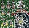 Buy Maa Durga, Mata Ni Pachedi Painting by Dilip Chittara