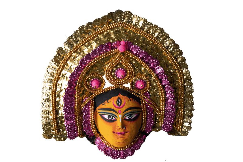 Shop Devi Durga: Chhau Mask by Dharmendra Sutradhar