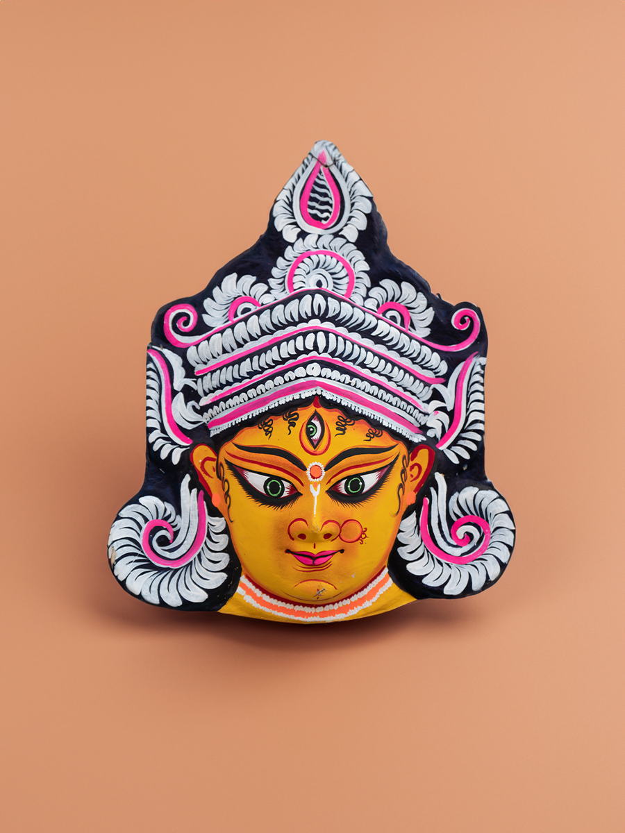 Chhau Mask by Dharmendra Sutradhar for sale