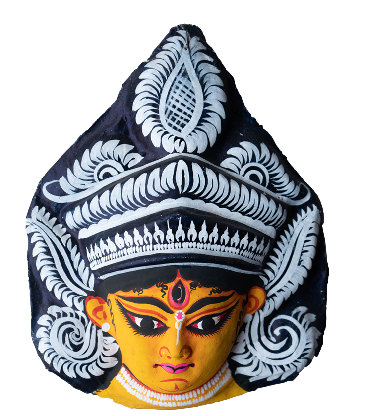 Traditional Indian masks / Chhau tribal art / Indian folk art masks / Mask-making tradition