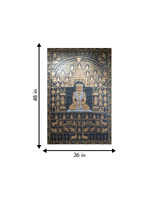 Divine Presence: Jain Bhagawan Shri Mahavir Swami in a Jain Painting for sale