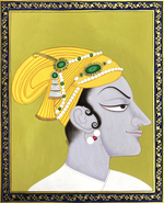 Buy Raja Savant Singh in Pichwai Painting by Dinesh Soni